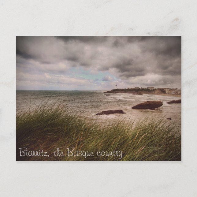 Romantic Biarritz Vykort (Framsida)