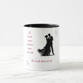 Romantic Bilingual Dancing lite Mugg