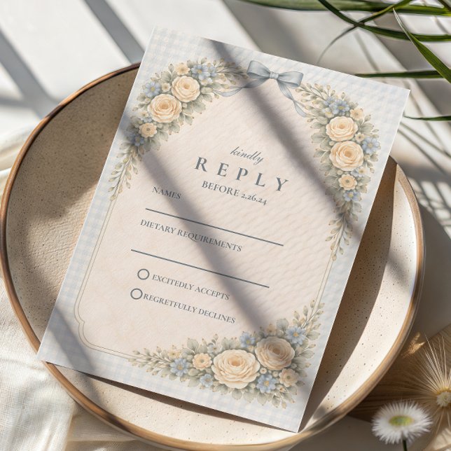 Romantic Blush Rose Arch Wedding OSA Kort (Skapare uppladdad)