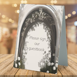 Romantic Boho Botanical Arch Bröllop