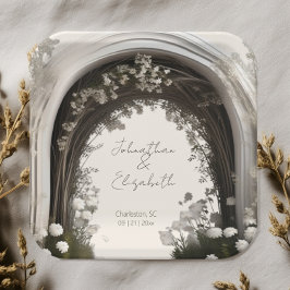 Romantic Boho Botanical Arch Bröllop