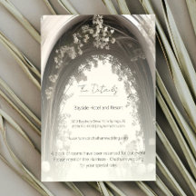 Romantic Boho Botanical Arch Bröllop