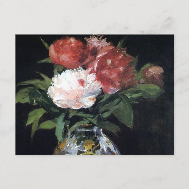 Romantic Bouquet of Ro Möhippa Postcard Inbjudan Vykort (Framsida)