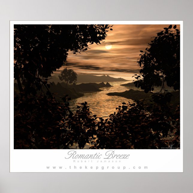 Romantic Breeze Poster (Framsidan)