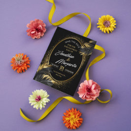 Romantic Bröllop-Gifte-inbjudan - tidslös design Inbjudningar