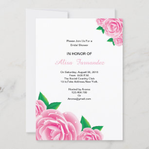 Romantic Bröllop Möhippa Card Inbjudningar