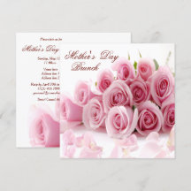 Romantic Bukett med rosor & Petals Mors dag