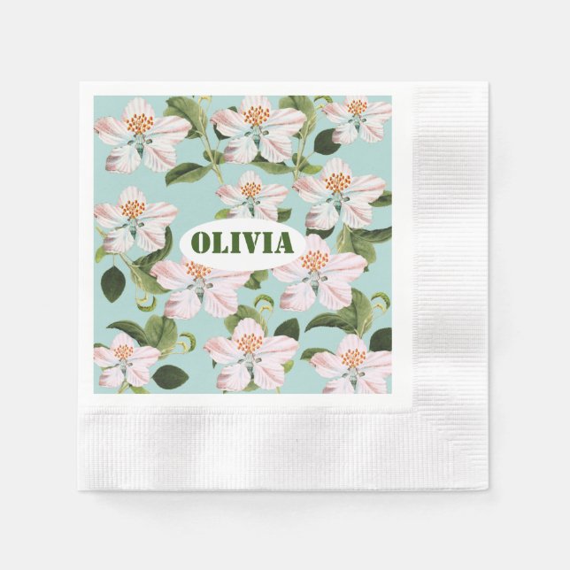 Romantic cherry blossom  pappersservett (Framsidan)