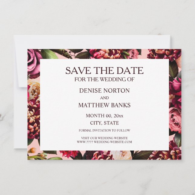 Romantic Chrysanthemum på Gossamers Rosa (Baksida)