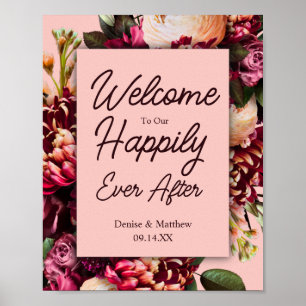 Romantic Chrysanthemum på Gossamers Rosa Poster
