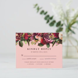 Romantic Chrysanthemum på Gossamers Rosa Vykort