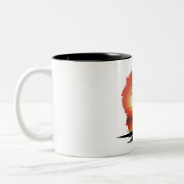 Romantic Coffee Mug for Couples Två-Tonad Mugg