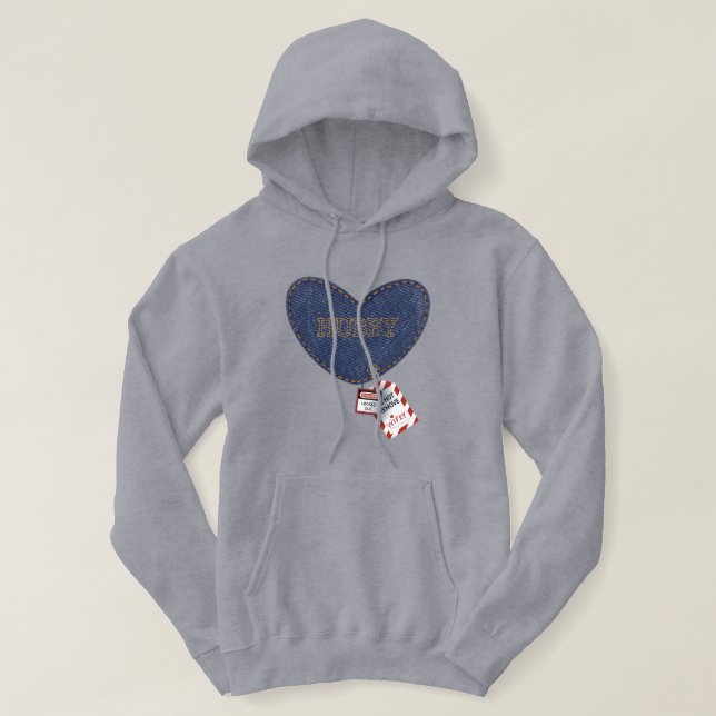 Romantic Construction Gift - Hoodie (Design framsida)