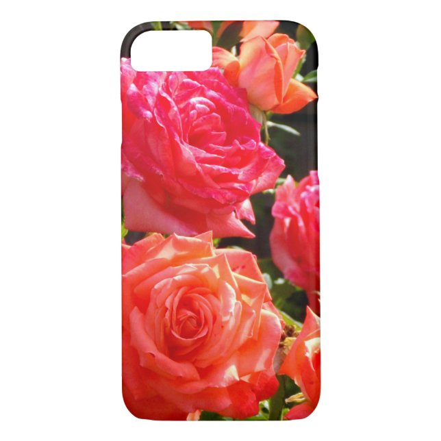 Romantic Coral Ro Case-Mate iPhone Skal (Baksida)
