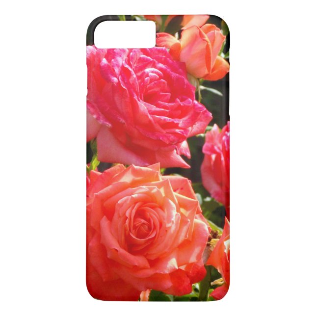 Romantic Coral Ro Case-Mate iPhone Skal (Baksida)