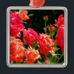 Romantic Coral Ro Julgransprydnad Metall<br><div class="desc">romantisk korallträdgård i ro - foto av H-koppar</div>