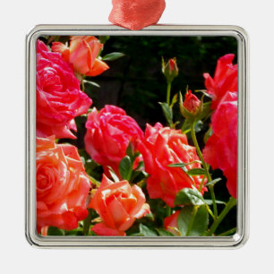 Romantic Coral Ro Julgransprydnad Metall