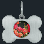 Romantic Coral Ro Namnbricka Husdjur<br><div class="desc">romantisk korallträdgård i ro - foto av H-koppar</div>
