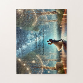 Romantic Couple Dancing Under Stars Wedding Gift Pussel