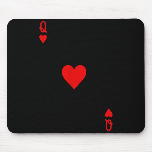 Romantic Couple Kiss Queen Of Hearts Ker Playing C Musmatta (Framsidan)