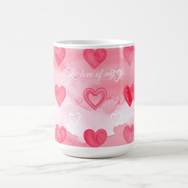 ROMANTIC Definition Mug – Heartfelt Gift for Loved Kaffemugg (Center)