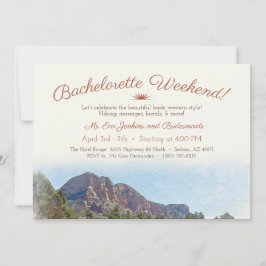 Romantic Dessert Bachelorette Helg Inbjudningar