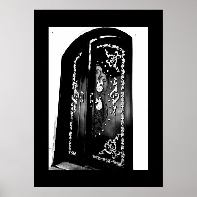 Romantic Door Poster (Framsidan)