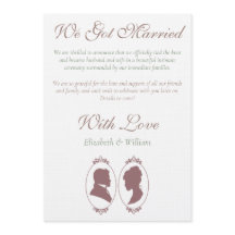 Romantic Dusty Rose Regency Botanical Cameos 