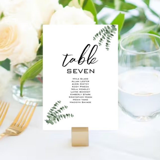 Romantic & Elegant bröllop Place Cards (Skapare uppladdad)
