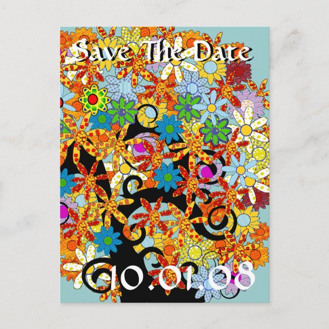 Romantic Enchanted Forest Träd i Kärlek Meddelande Vykort (Framsida)