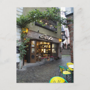 Romantic European Street Vykort