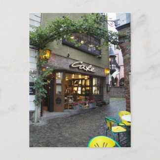 Romantic European Street Vykort