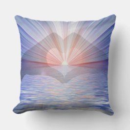 Romantic Fantasy Kärlek Silhouette Kudde