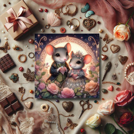 Romantic Fantasy Mce Whimsical Valentine Julkort