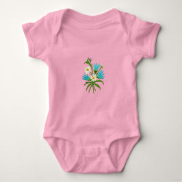 Romantic Floral Bouquet – Botanical Fantasy Baby B T Shirt