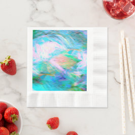 Romantic Floral Paper Plate – Elegant Boho Fantasy Pappersservett