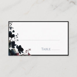 Romantic Floral Wedding Soft Elegant Placeringskort