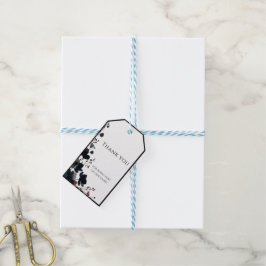 Romantic Floral Wedding Soft Elegant Presentetikett