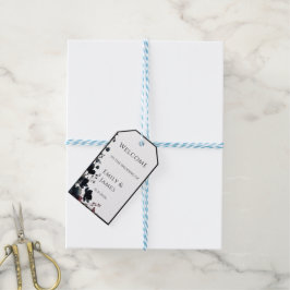 Romantic Floral Wedding Soft Elegant Presentetikett