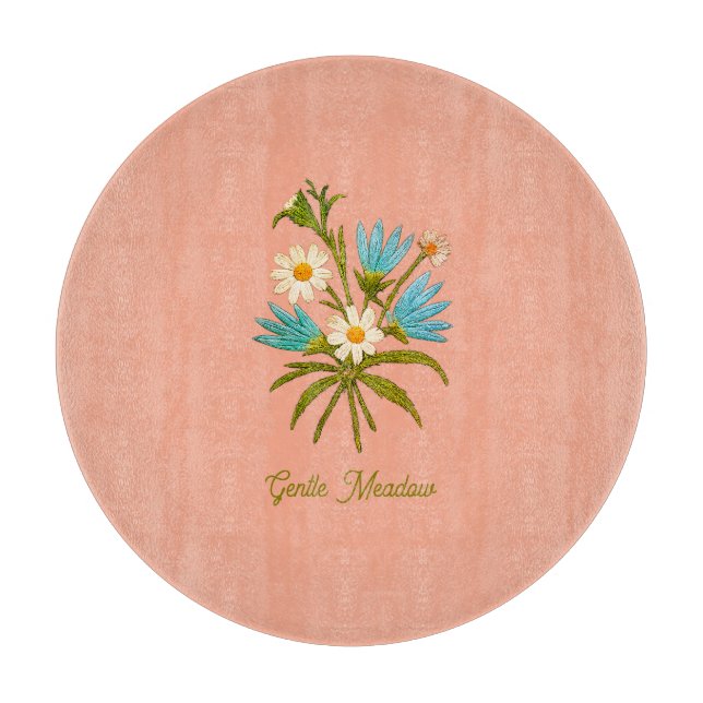 Romantic Flower – Botanical Fantasy Bouquet Pillow (Framsidan)