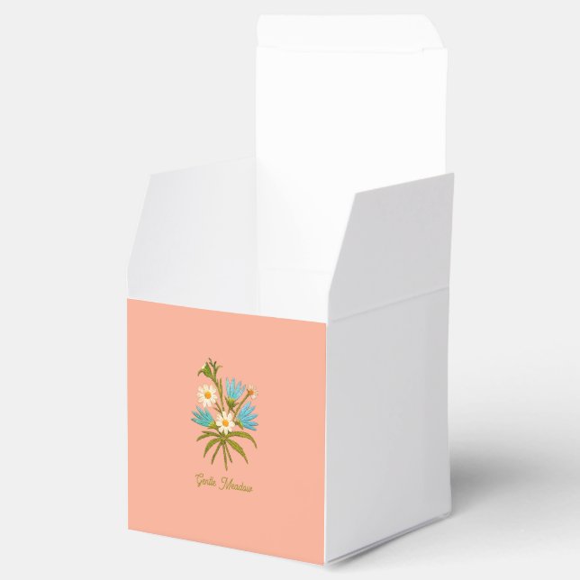 Romantic Flower – Botanical Fantasy Bouquet Pillow Presentaskar (Öppnad)