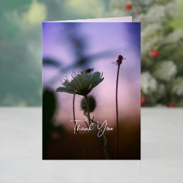 Romantic Flowers Boho – Botanical Fantasy Thanks