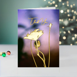 Romantic Flowers Boho – Botanical Fantasy Thanks