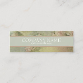 Romantic Flowers - Merchandise Pris Märkre Mini Visitkort