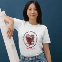 Romantic Funny Red Smälter hjärthjärtans dag
