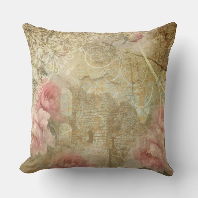 Romantic Garden 1 - Pillow Kudde (Framsida)