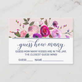 Romantic Garden gissar hur många Kisses-spelkort Tilläggskort