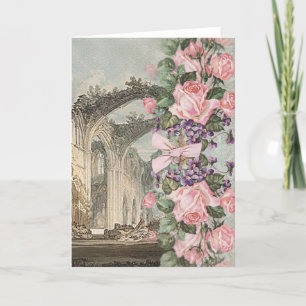 Romantic Garden - gratulationskort Helgkort