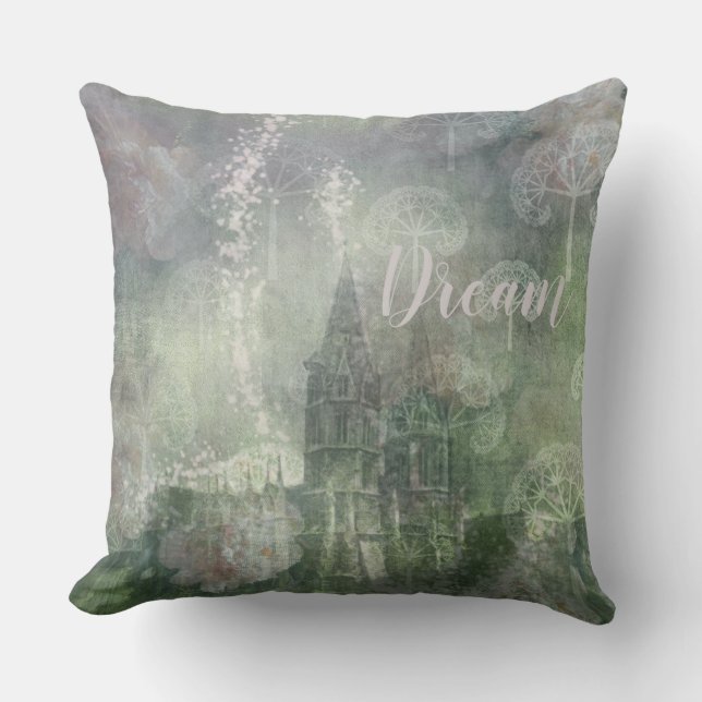 Romantic Garden - Pillow Kudde (Framsida)