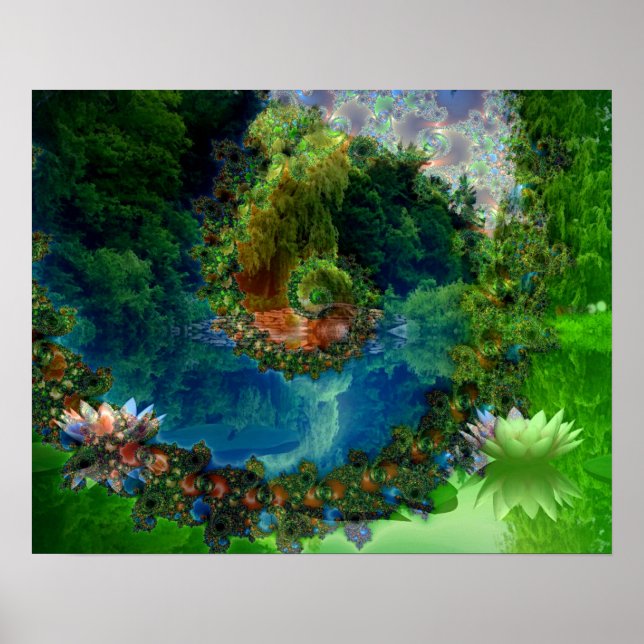 Romantic Garden - Poster (Framsidan)